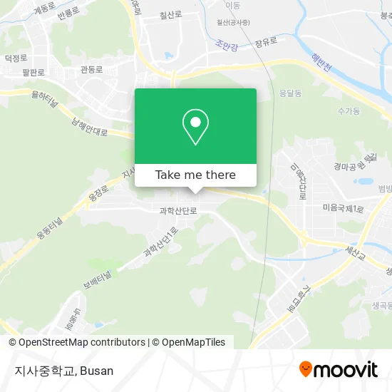 지사중학교 map