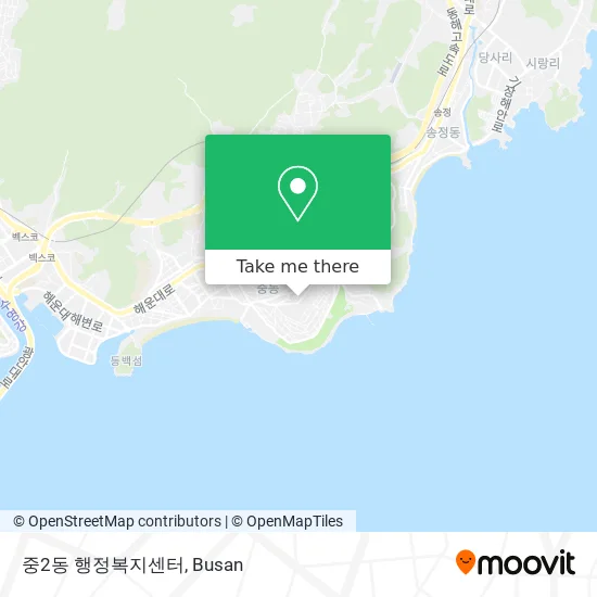 중2동 행정복지센터 map