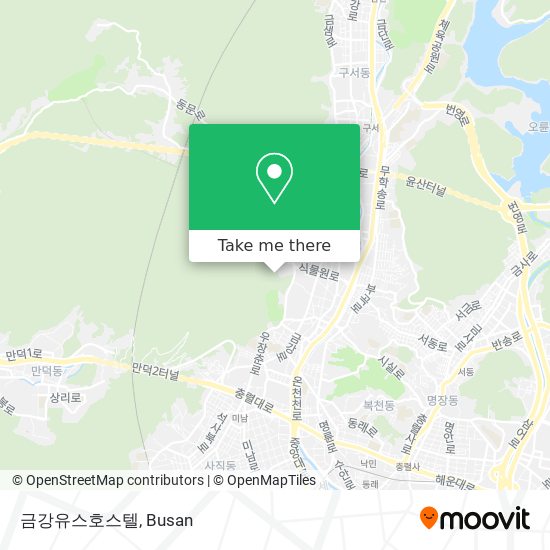 금강유스호스텔 map