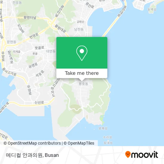 메디컬 안과의원 map