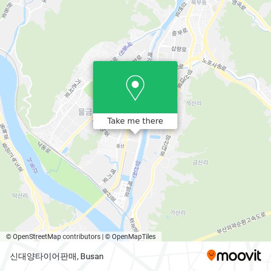 신대양타이어판매 map