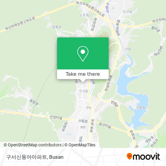 구서신동아아파트 map