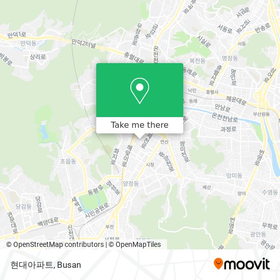현대아파트 map