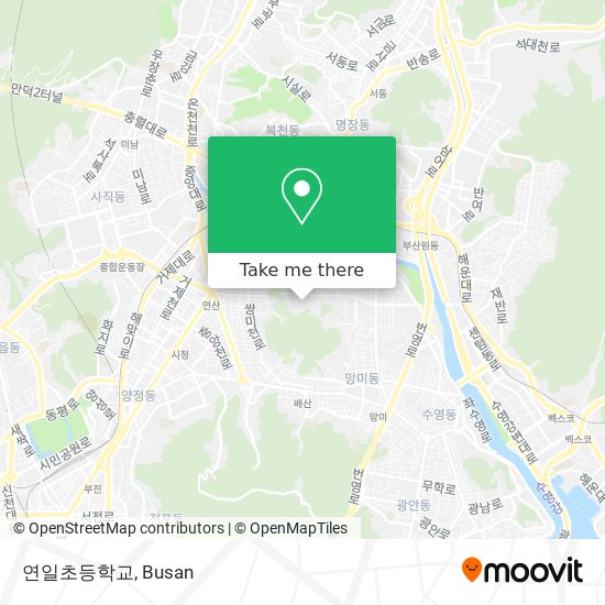 연일초등학교 map