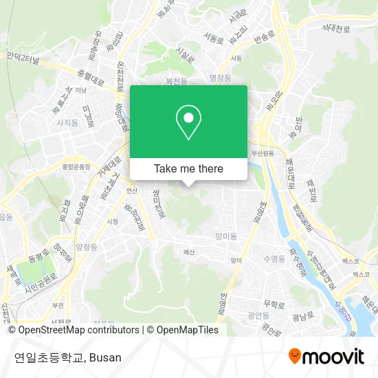 연일초등학교 map