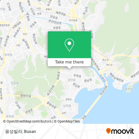 용성빌라 map