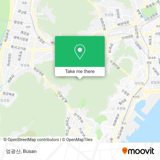 엄광산 map