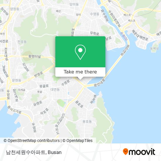 남천세원수아파트 map