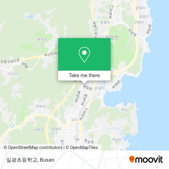 일광초등학교 map