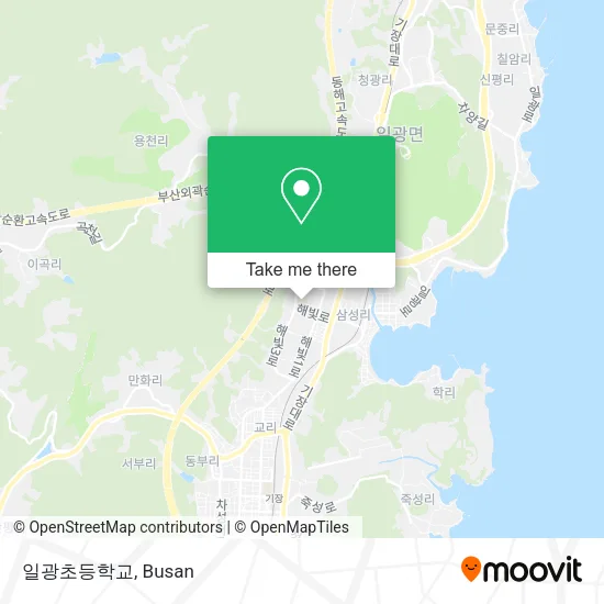 일광초등학교 map