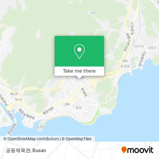 공동체육관 map
