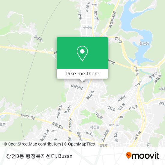 장전3동 행정복지센터 map
