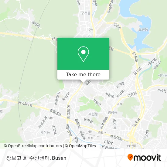 장보고 회 수산센터 map