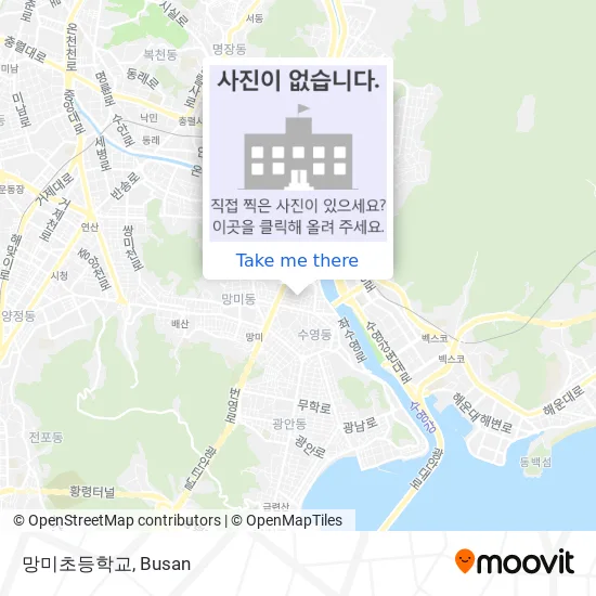 망미초등학교 map