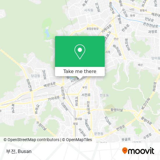 부전 map