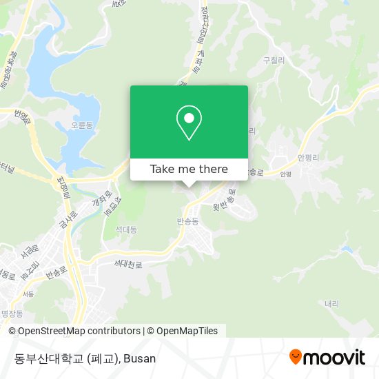 동부산대학교 (폐교) map