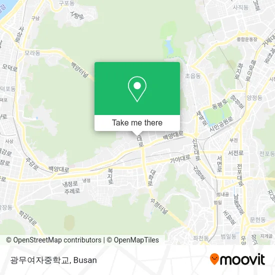 광무여자중학교 map