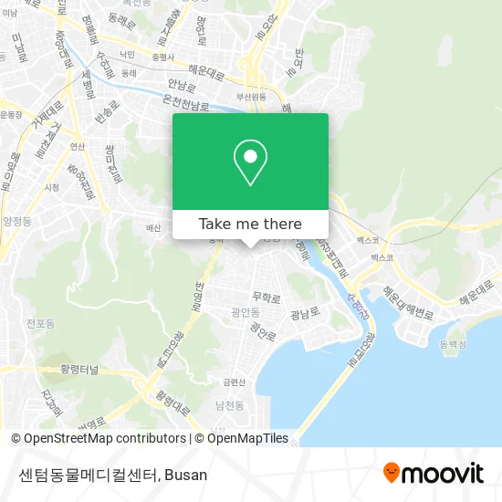 센텀동물메디컬센터 map