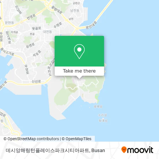 데시앙해링턴플레이스파크시티아파트 map