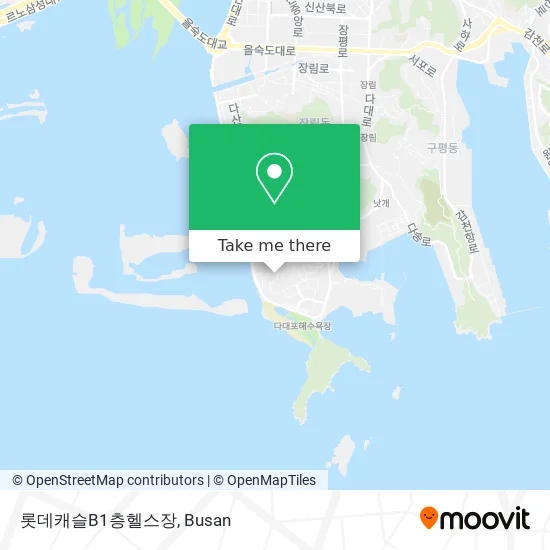 롯데캐슬B1층헬스장 map
