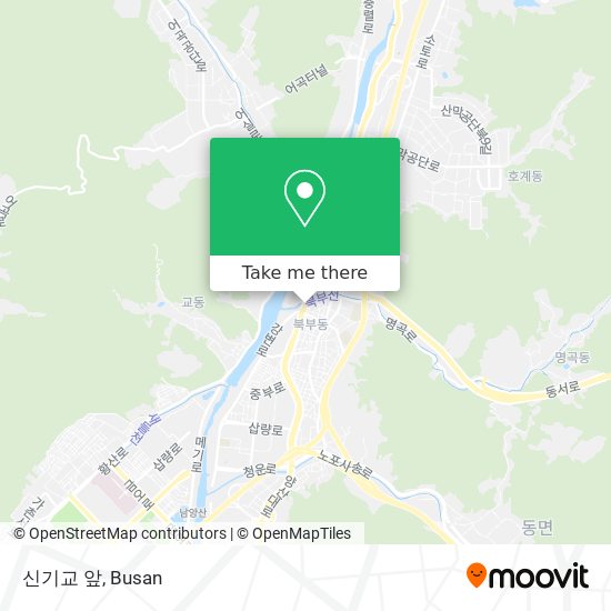 신기교 앞 map