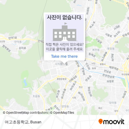 여고초등학교 map