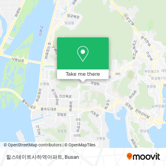 힐스테이트사하역아파트 map