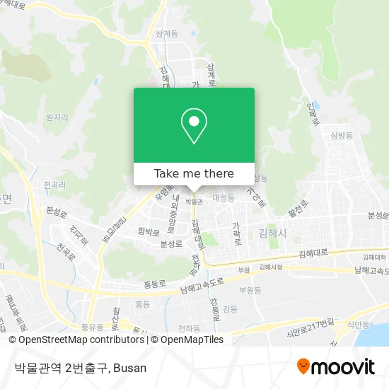박물관역 2번출구 map