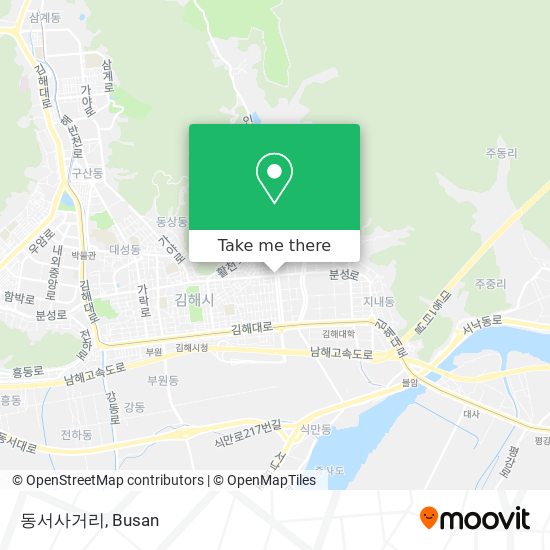 동서사거리 map