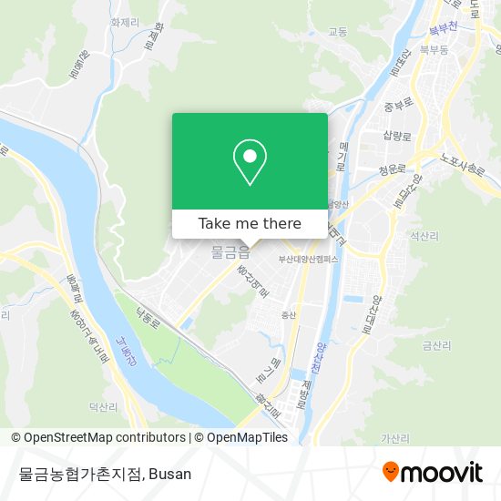 물금농협가촌지점 map