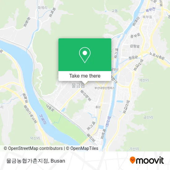 물금농협가촌지점 map