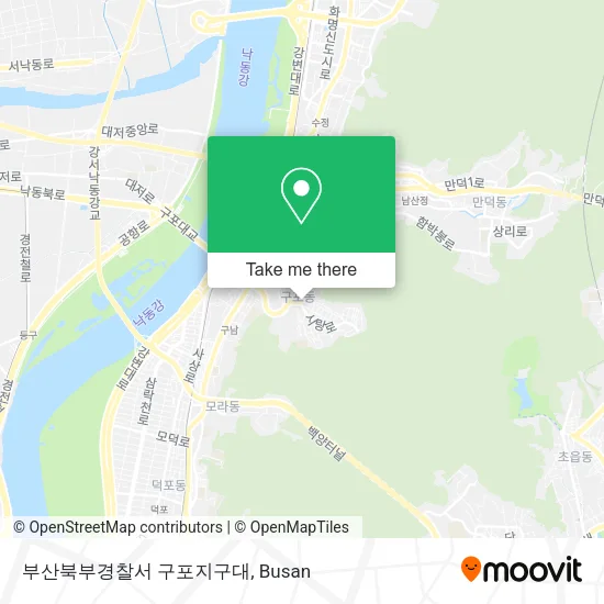 부산북부경찰서 구포지구대 map