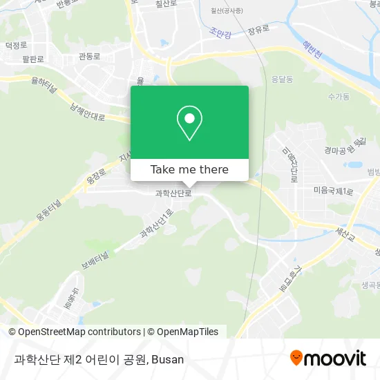 과학산단 제2 어린이 공원 map