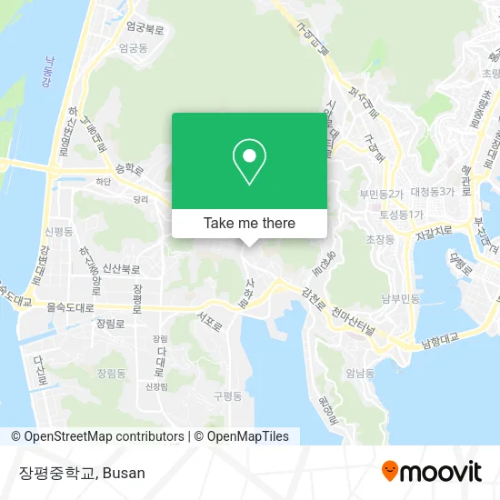 장평중학교 map