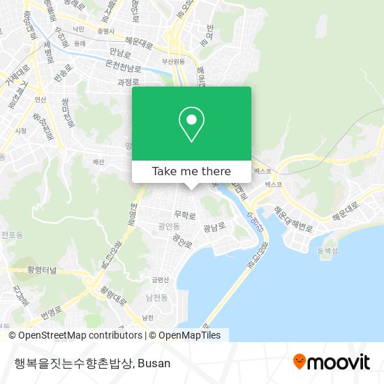 행복을짓는수향촌밥상 map