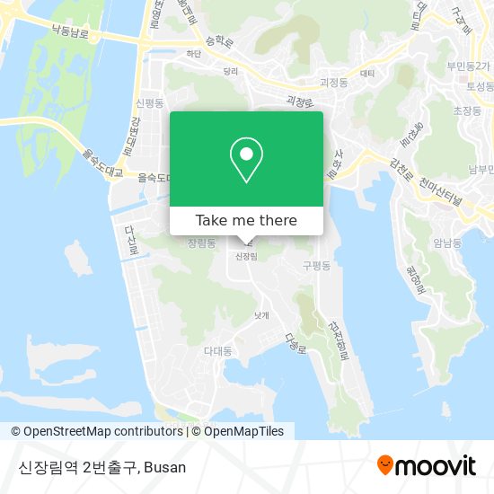 신장림역 2번출구 map