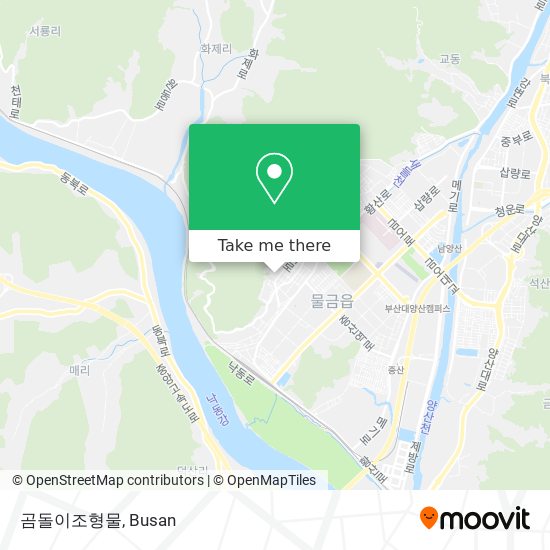 곰돌이조형물 map