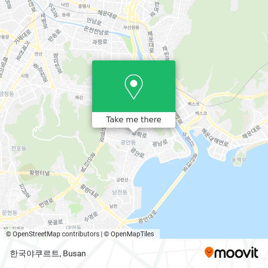 한국야쿠르트 map