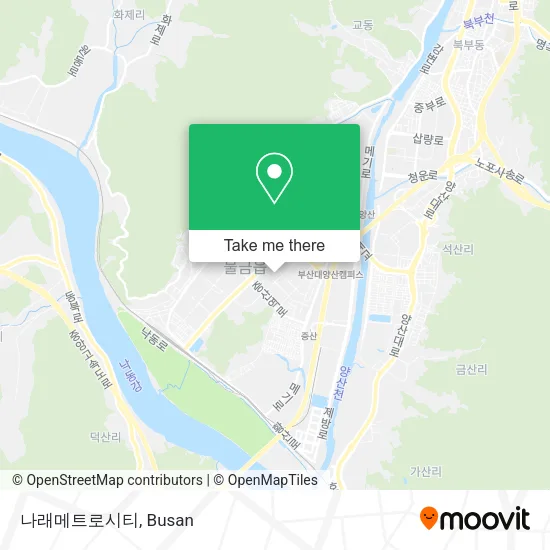 나래메트로시티 map