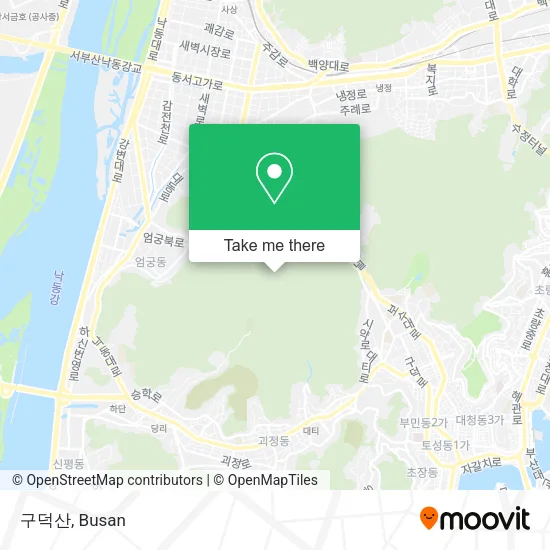 구덕산 map