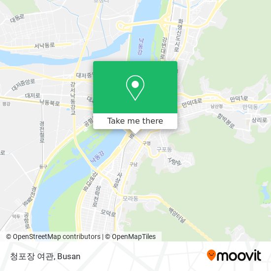 청포장 여관 map
