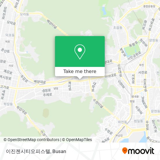 이진젠시티오피스텔 map