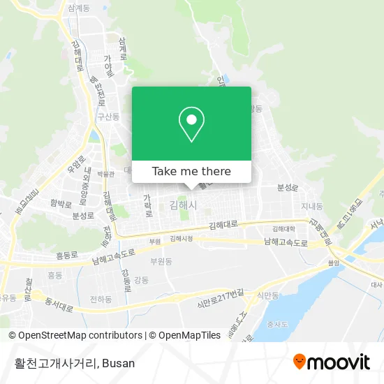 활천고개사거리 map