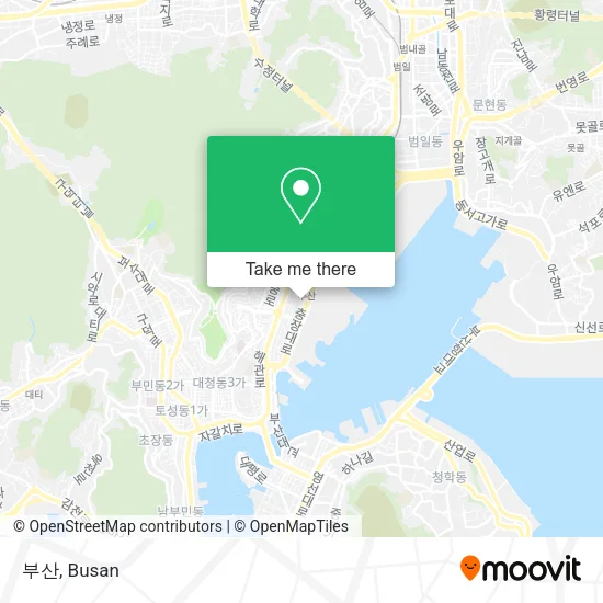 부산 map