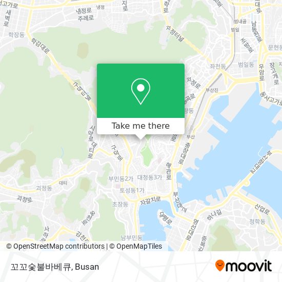 꼬꼬숯불바베큐 map