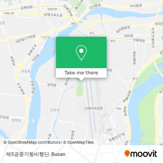 제5공중기동비행단 map