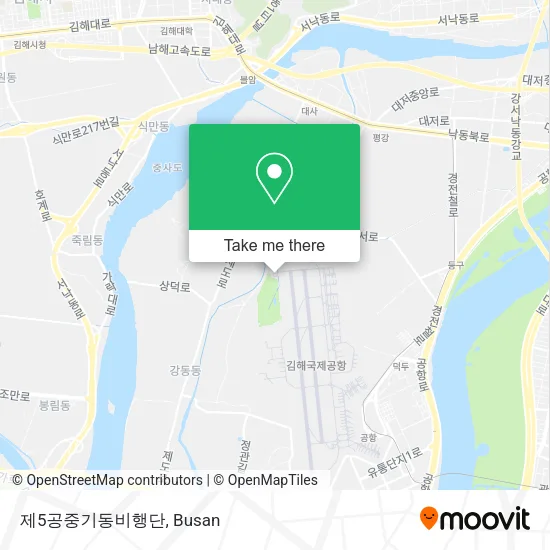 제5공중기동비행단 map