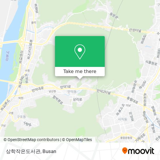 상학작은도서관 map