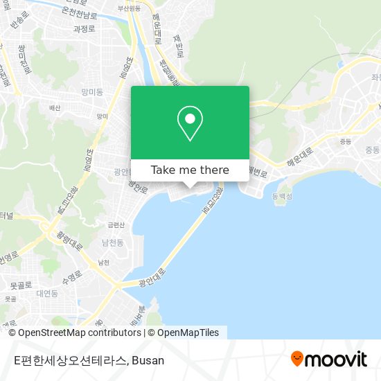 E편한세상오션테라스 map