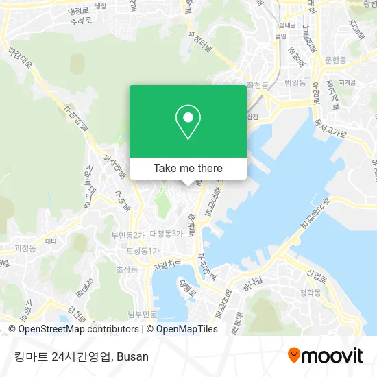 킹마트                    24시간영업 map